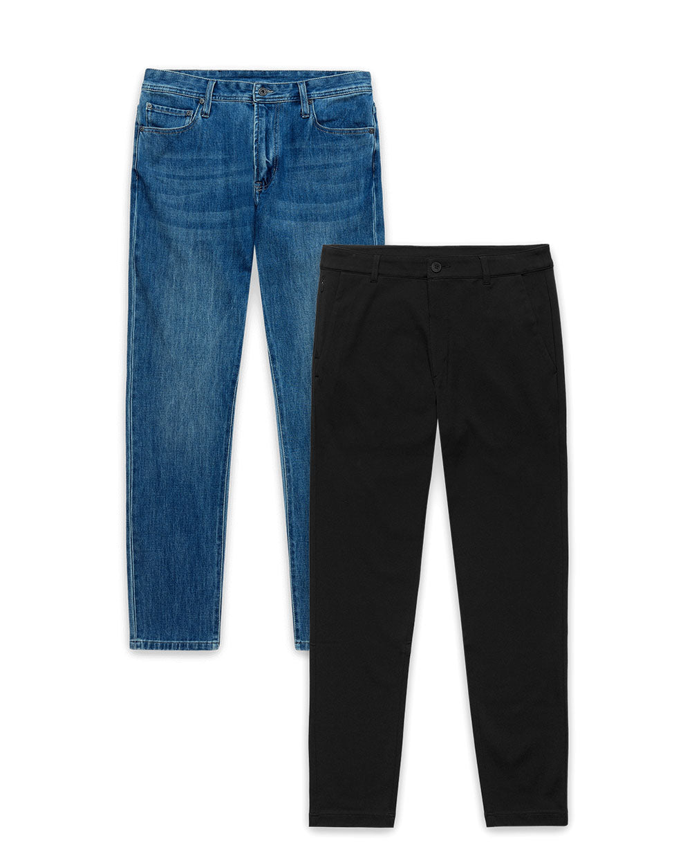 Custom 2 Pack All Day Pants and Legacy Stretch Denim Jeans - Non-Branded