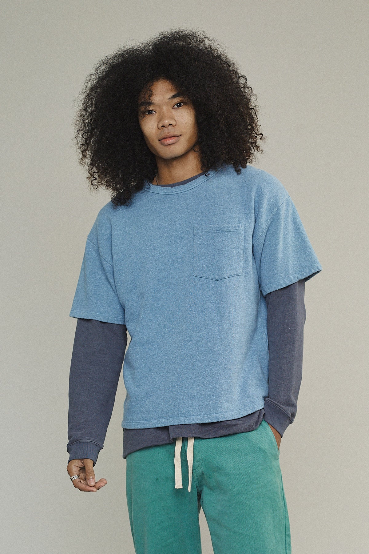 Heathered Baseline Pocket Fleece
