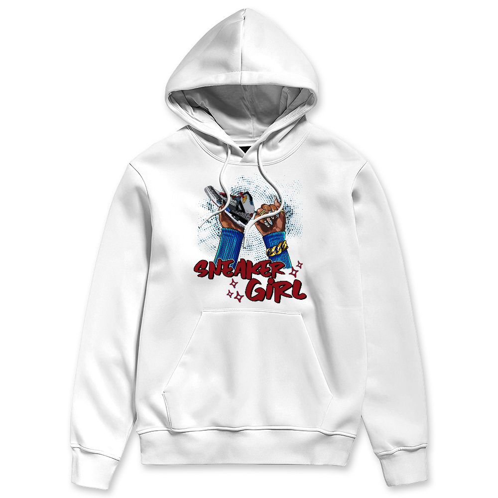 Spizike Bordeaux NastyJamz Hoodie Match Sneaker Girl Nail