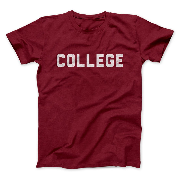 College Funny Movie Men/Unisex T-Shirt