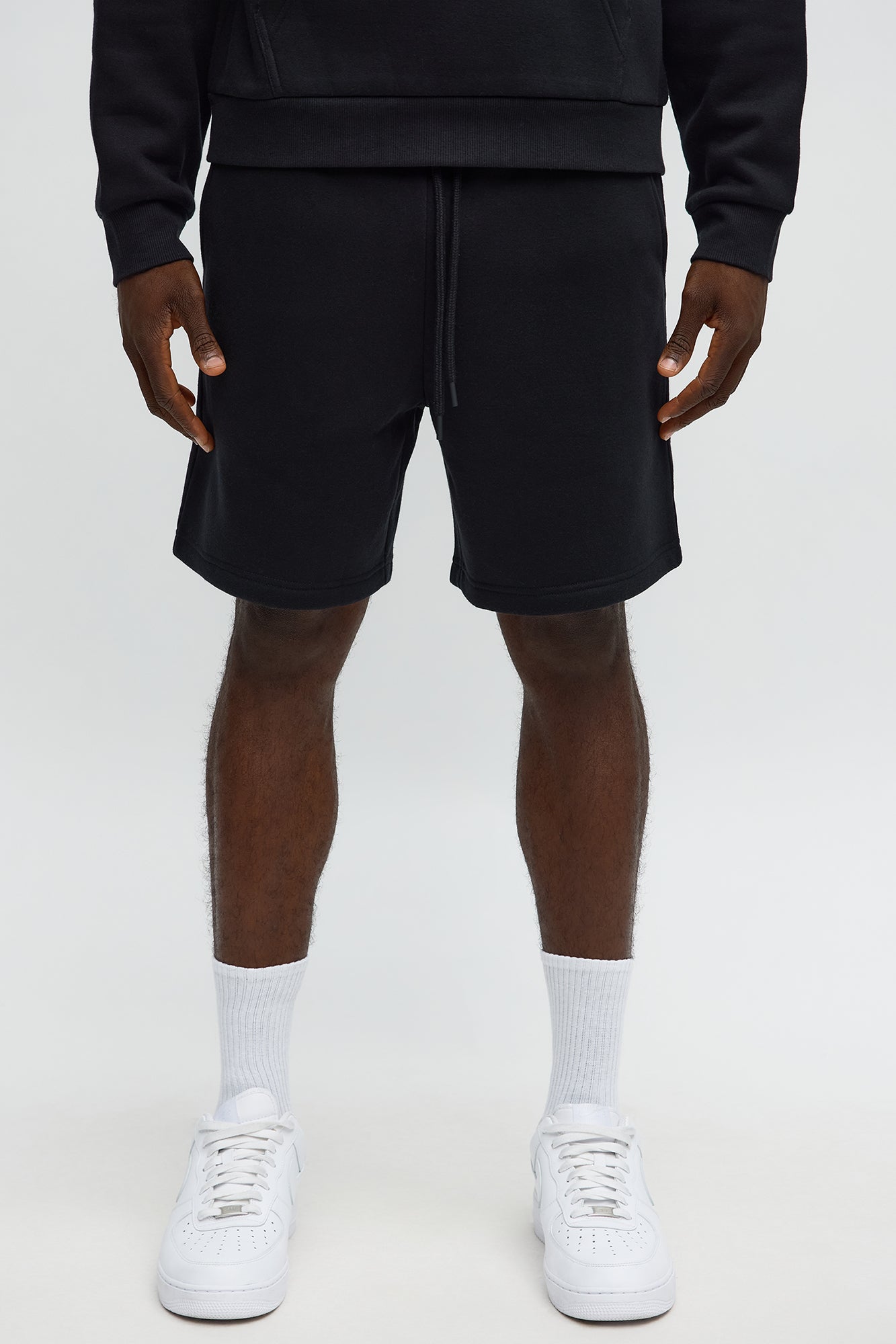 Tyson Sweatshort - Black Men's Athletic Shorts Regular Fit