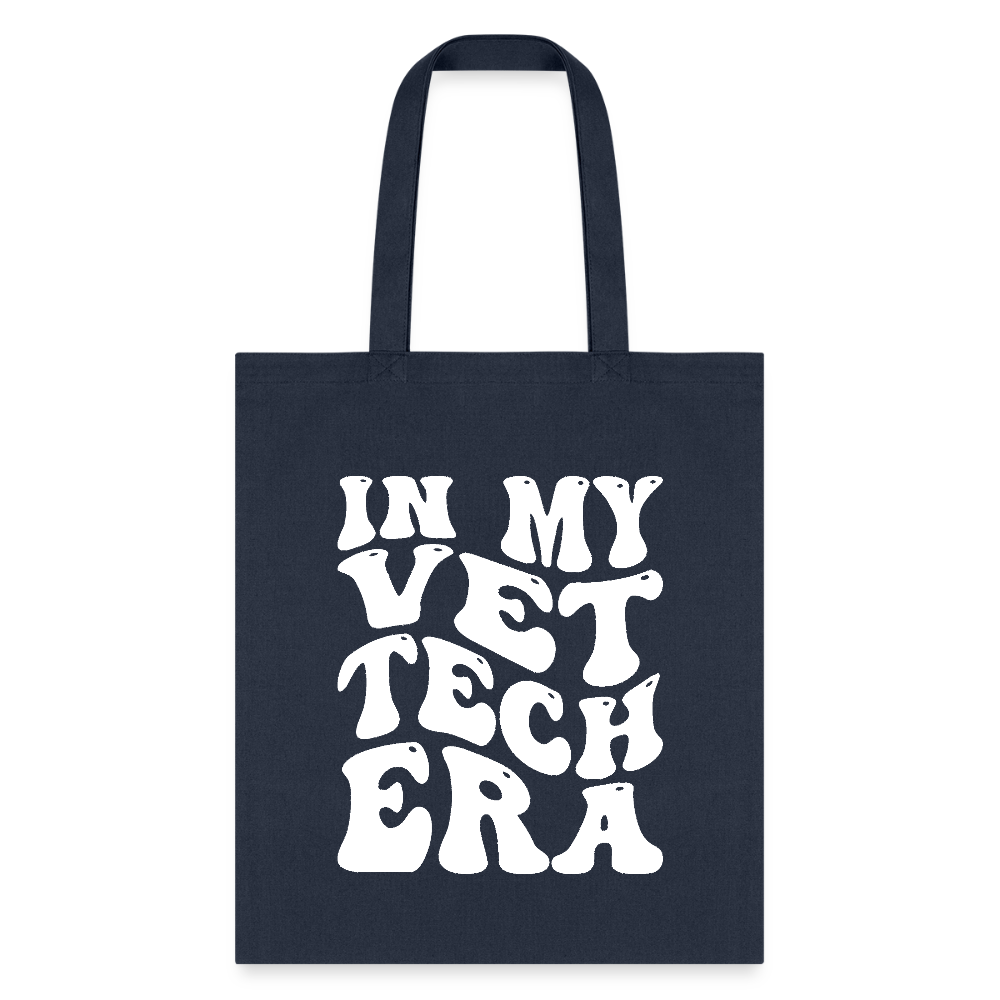 Vet Tech Era Tote Bag - Durable Canvas Shoulder Bag for Veterinary Professionals