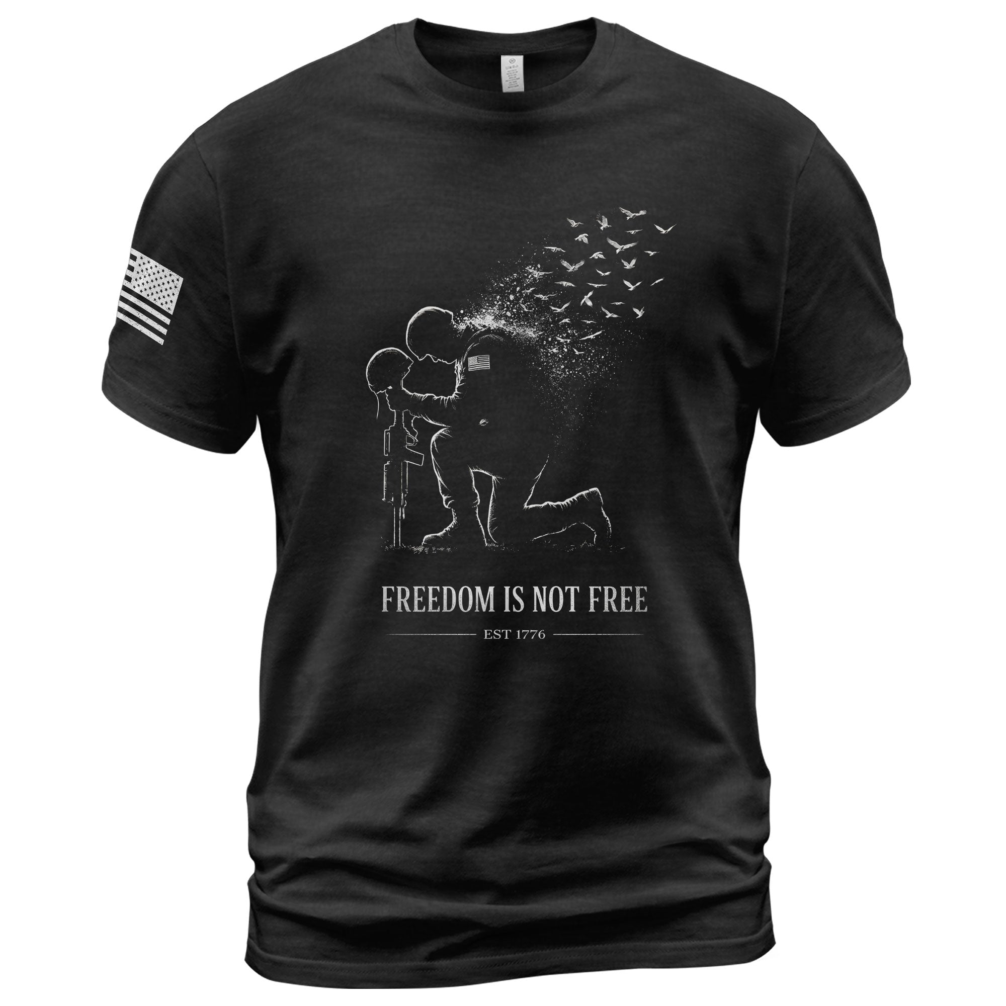 America 250th Anniversary T-Shirt 1776-2026 – Freedom Is Not Free Honor Our Heroes Tee