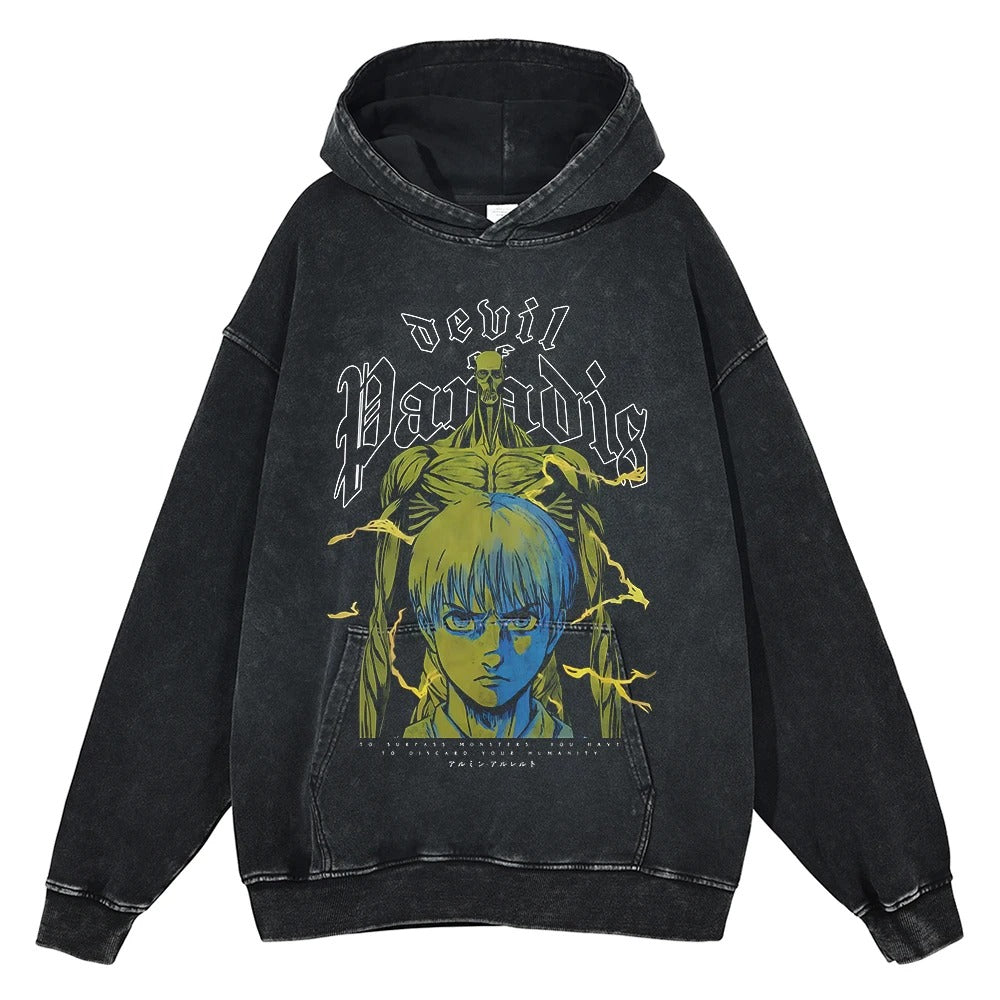 Armin Arlert Vintage Hoodie