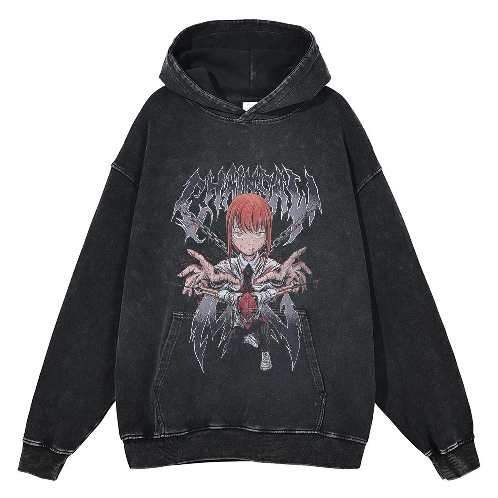 Chainsaw Man Vintage Hoodie