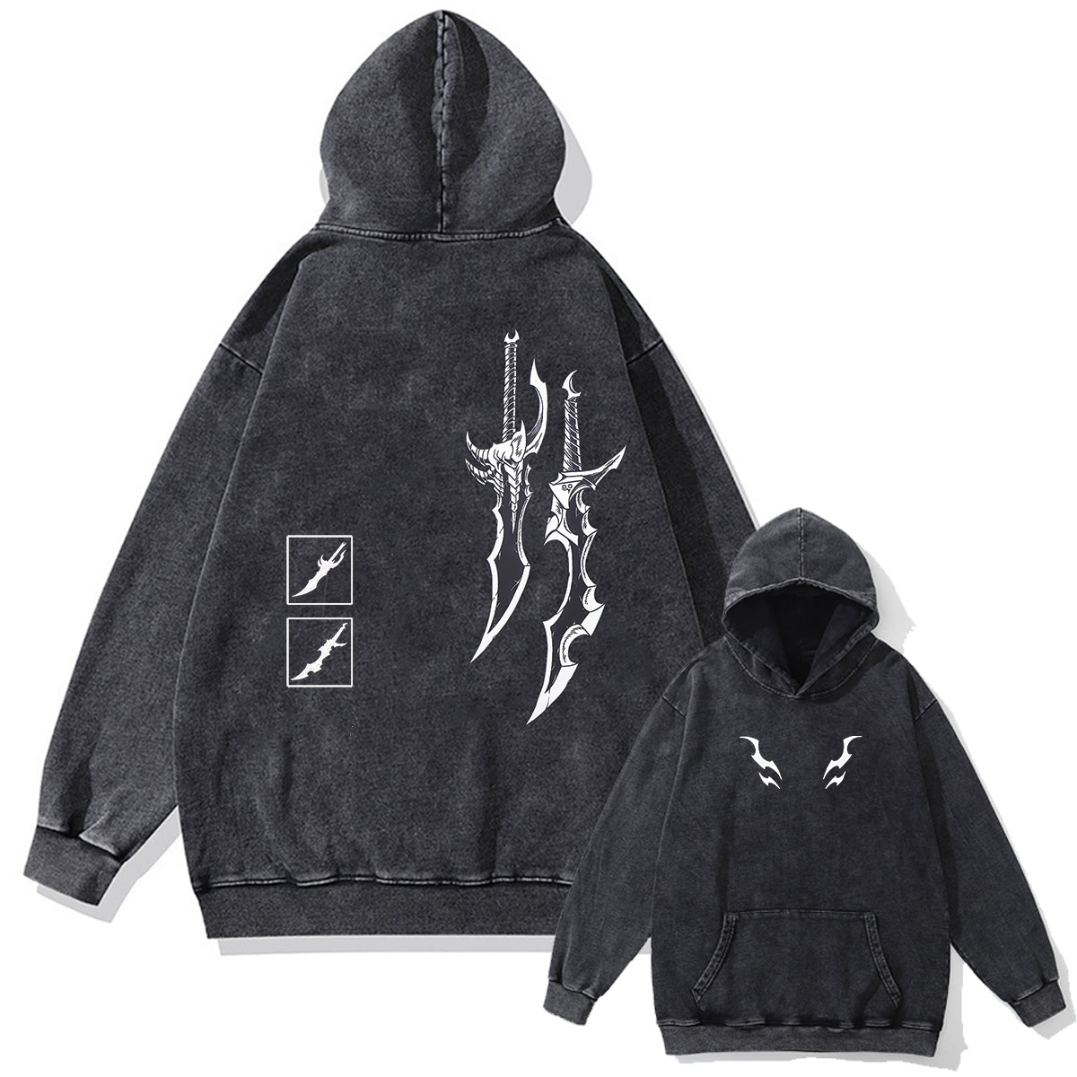 Demon King's Daggers Vintage Hoodie