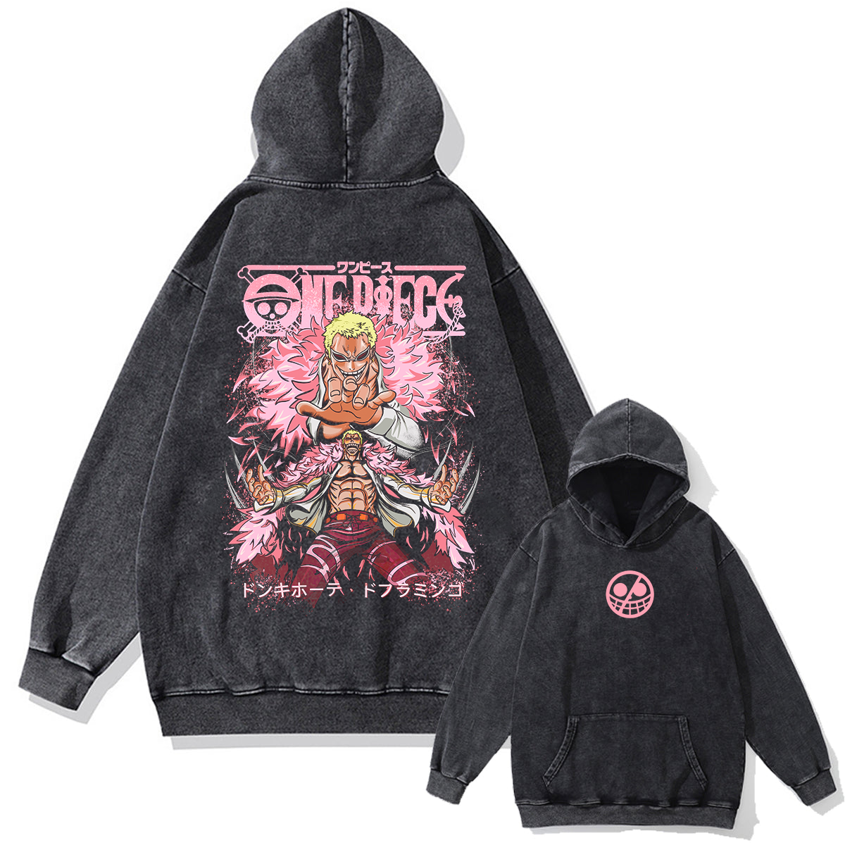Doflamingo "Joker" Vintage Hoodie