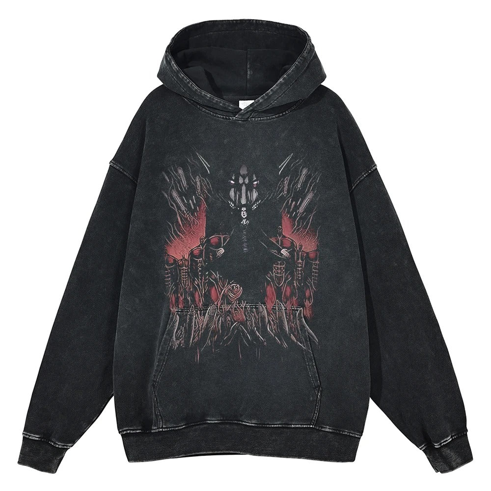 Eren Jaeger Vintage Hoodie