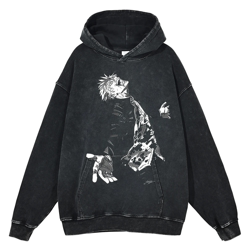 Gojo "Unrivaled" Vintage Hoodie