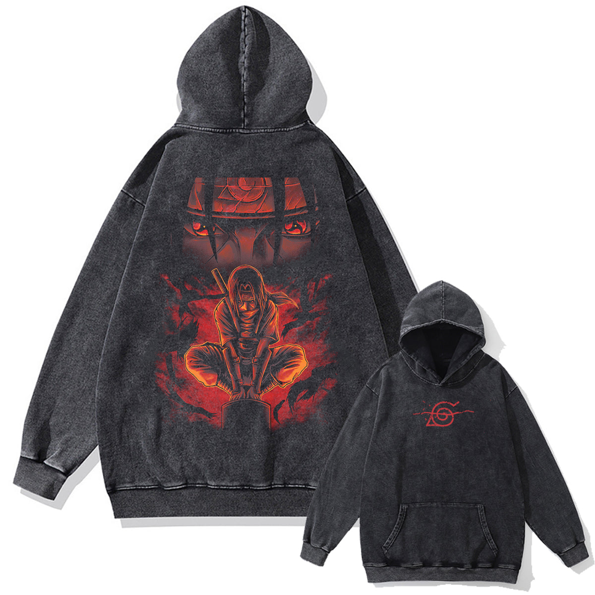 Itachi Uchiha "Clan Slayer" Vintage Hoodie