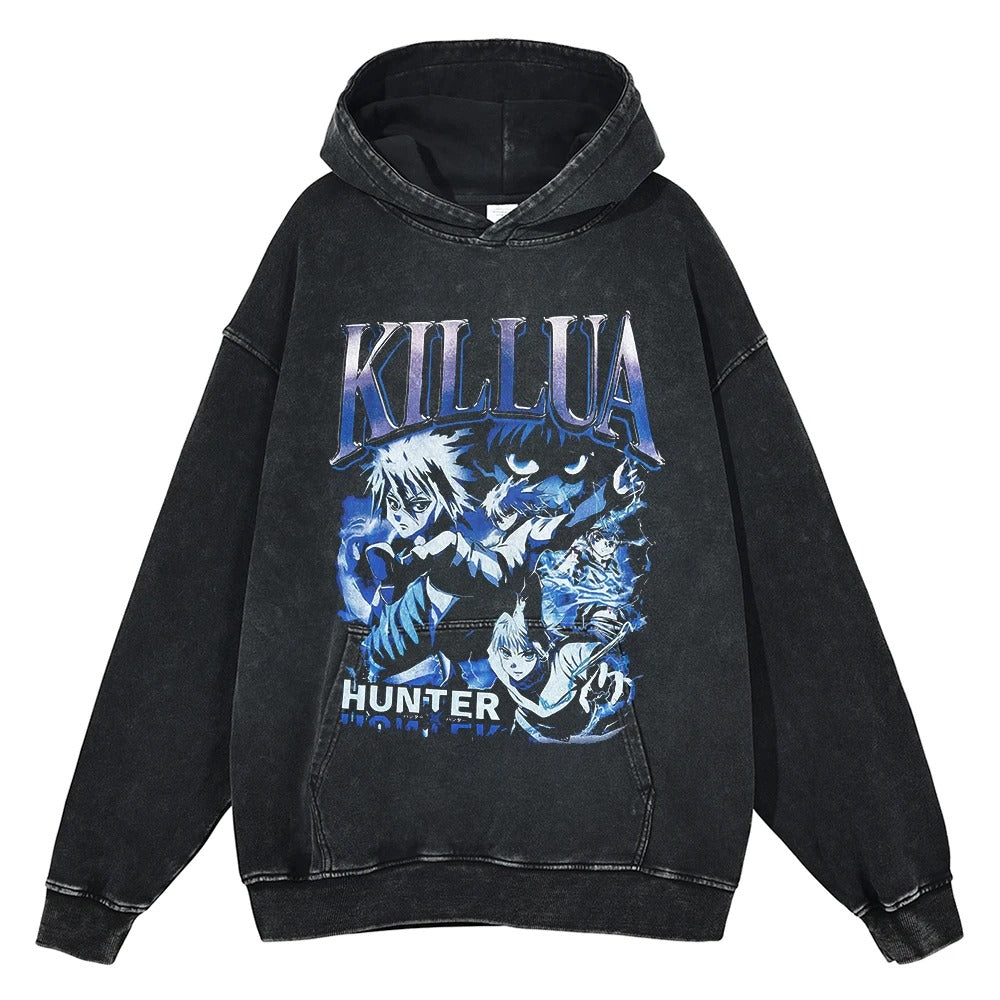 Killua "Cat’s Eye" Vintage Hoodie