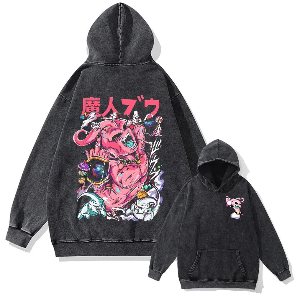 Majin Buu "Pure Evil" Vintage Hoodie
