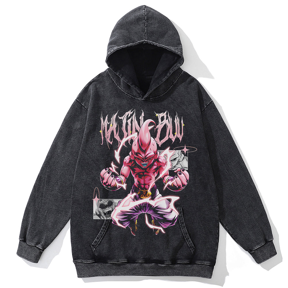 Majin Buu Vintage Hoodie