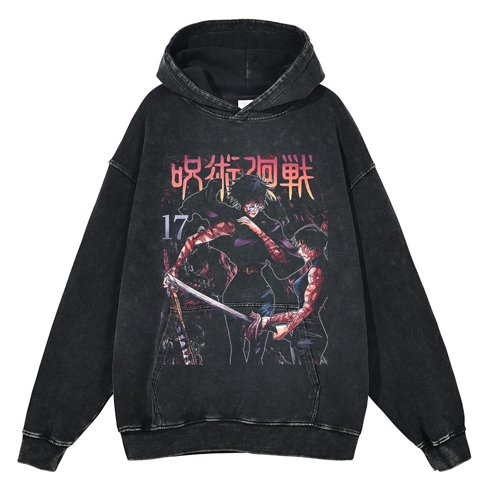 Maki Zenin Vintage Hoodie