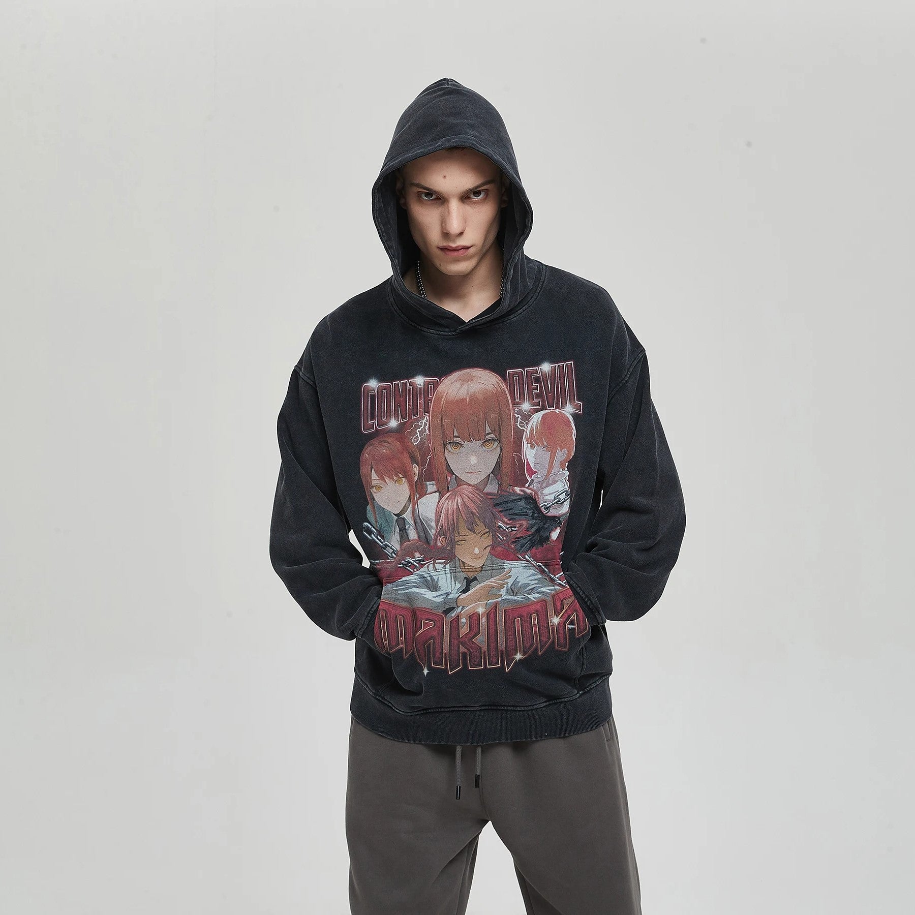 Makima "Spiral" Vintage Hoodie