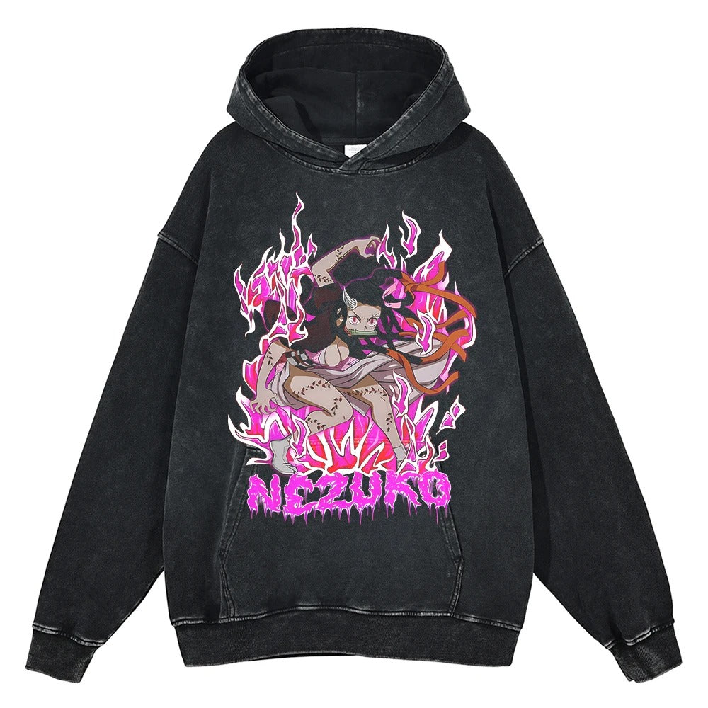 Nezuko Kamado Vintage Hoodie