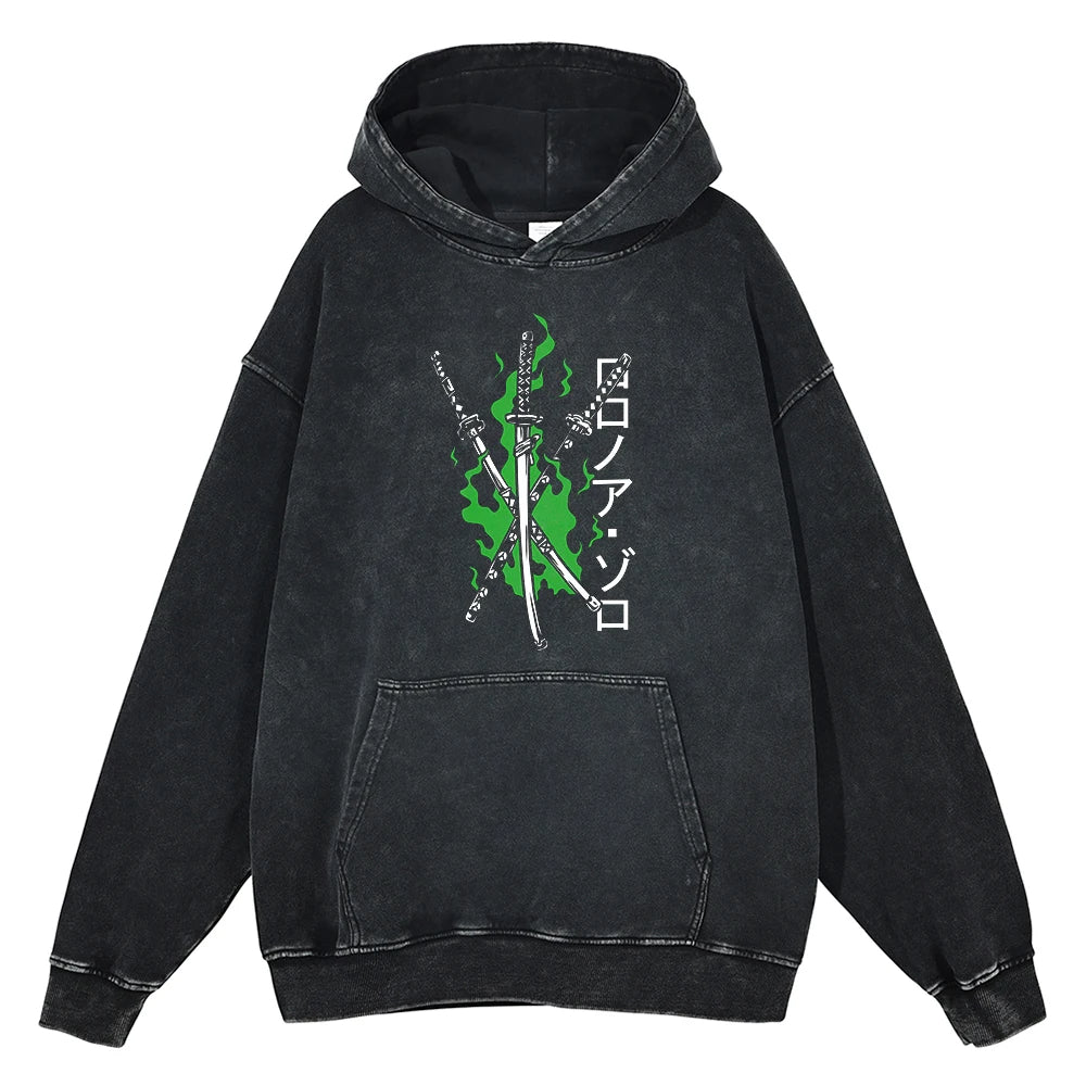 Three Sword Vintage Hoodie