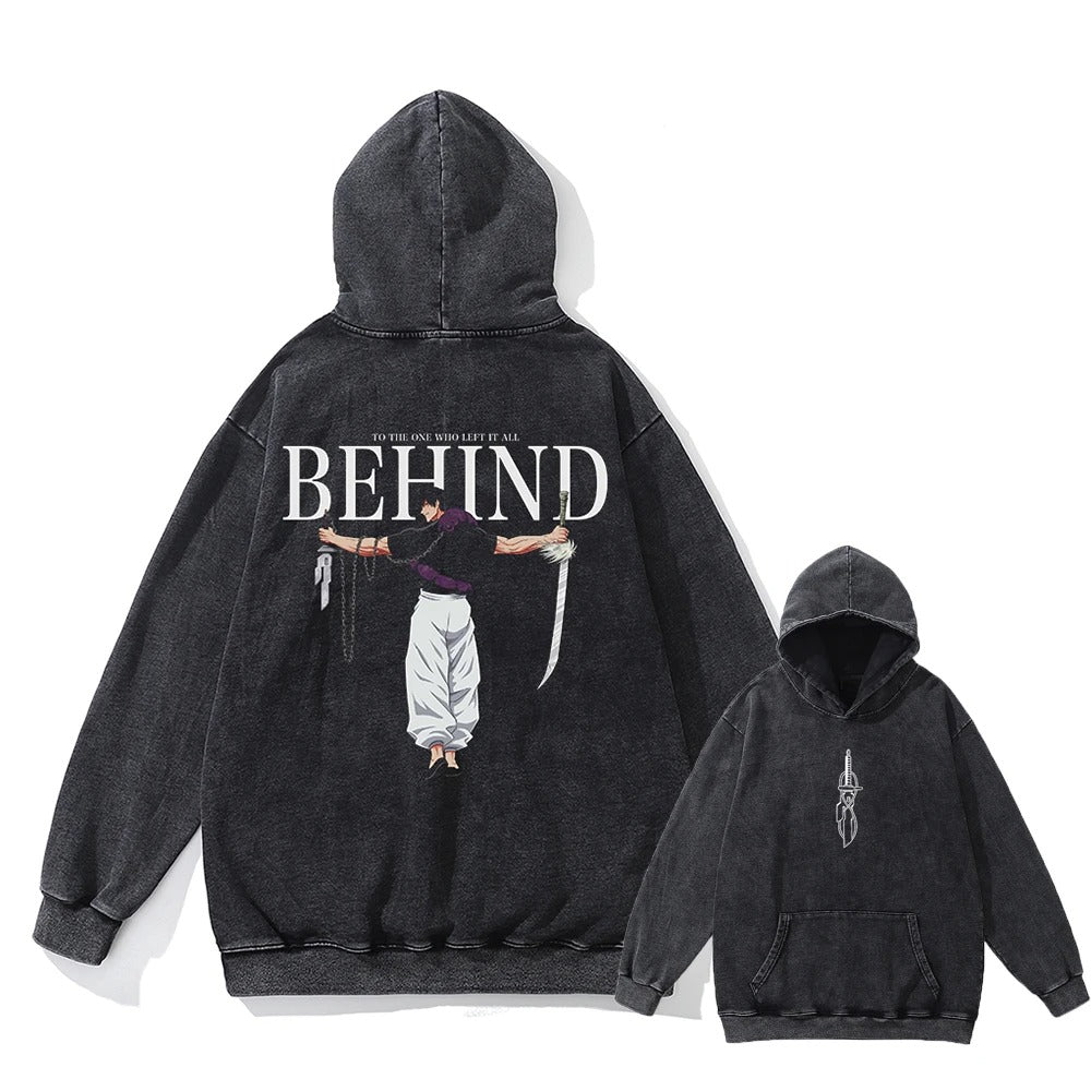 Toji "To The One Who Left It All Behind" Vintage Hoodie
