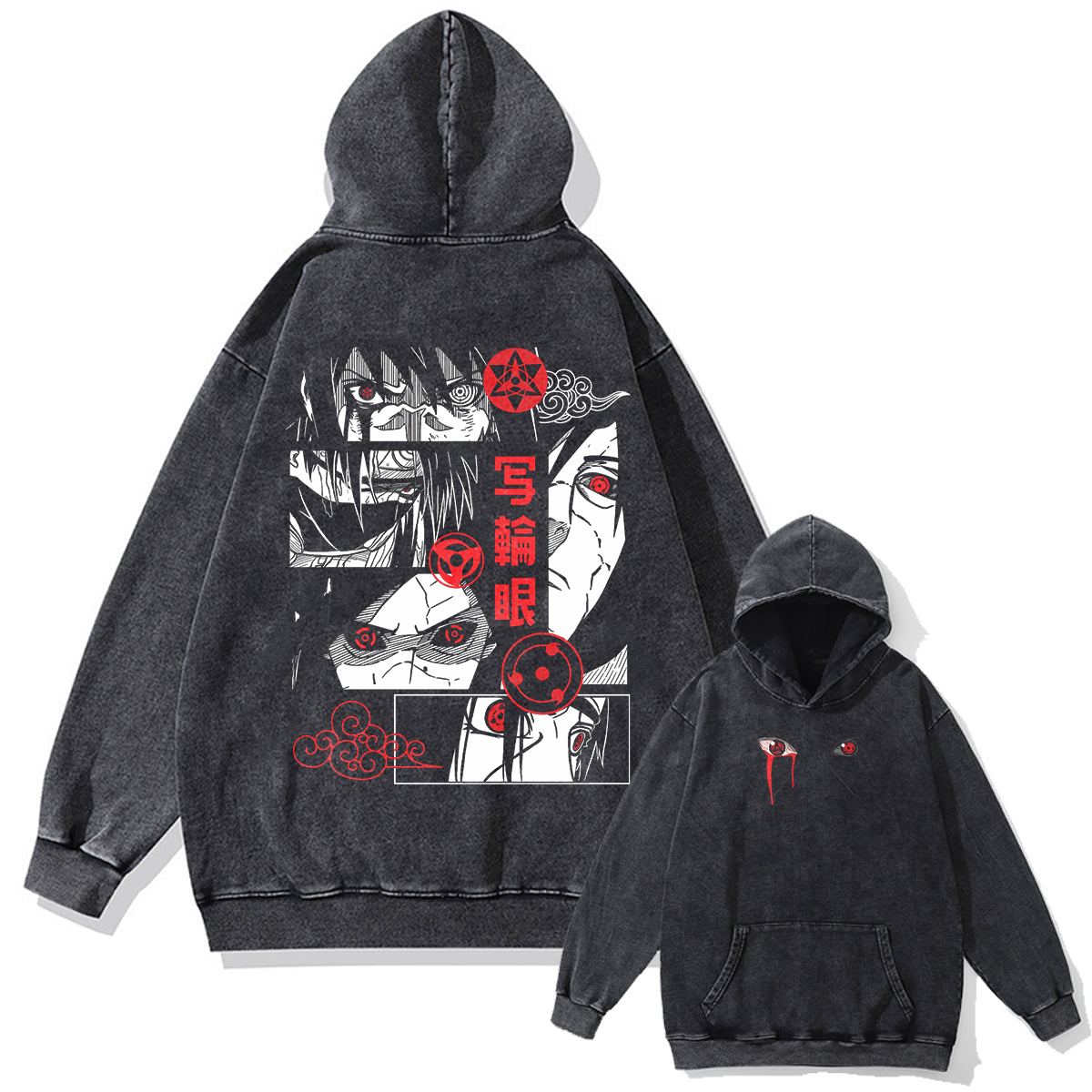 Uchiha Clan Vintage Hoodie