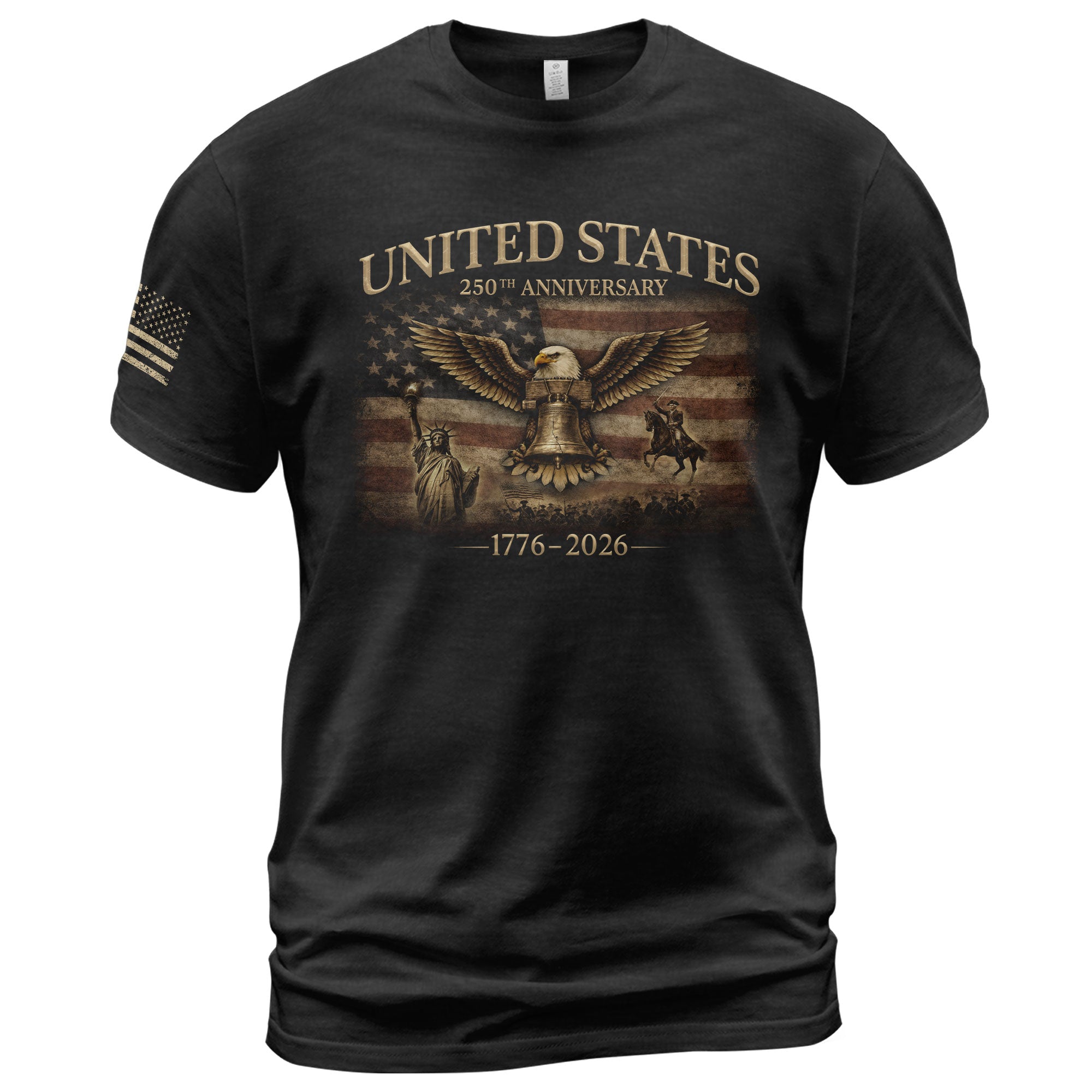 United States 250 Years of Freedom Shirt 1776 2026-Patriotic American Heritage