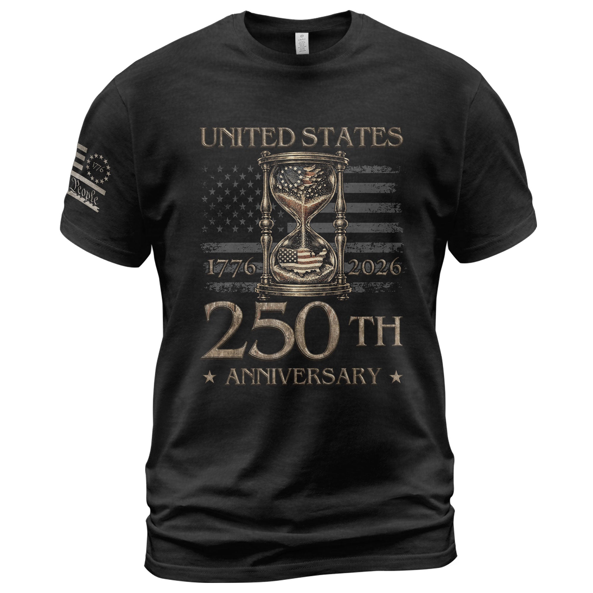 United States 250th Anniversary Shirt – Past, Present & Time-Honored Freedom