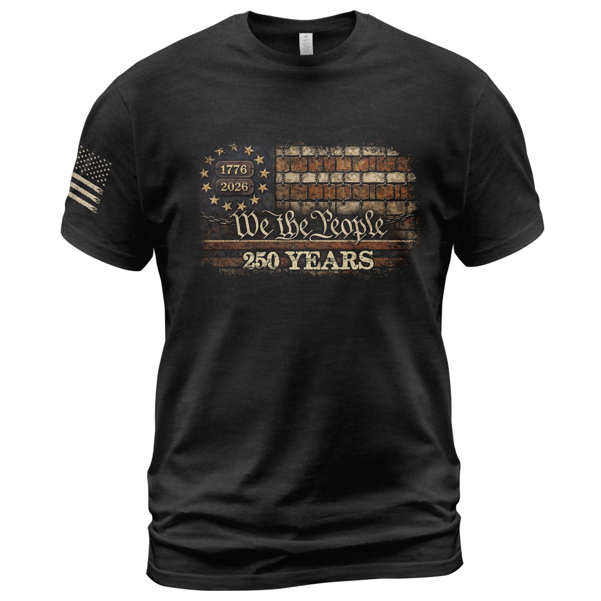 USA 250th Anniversary 250 Years Shirt 1776-2026 We The People Flag Mental Heritage Patriotic