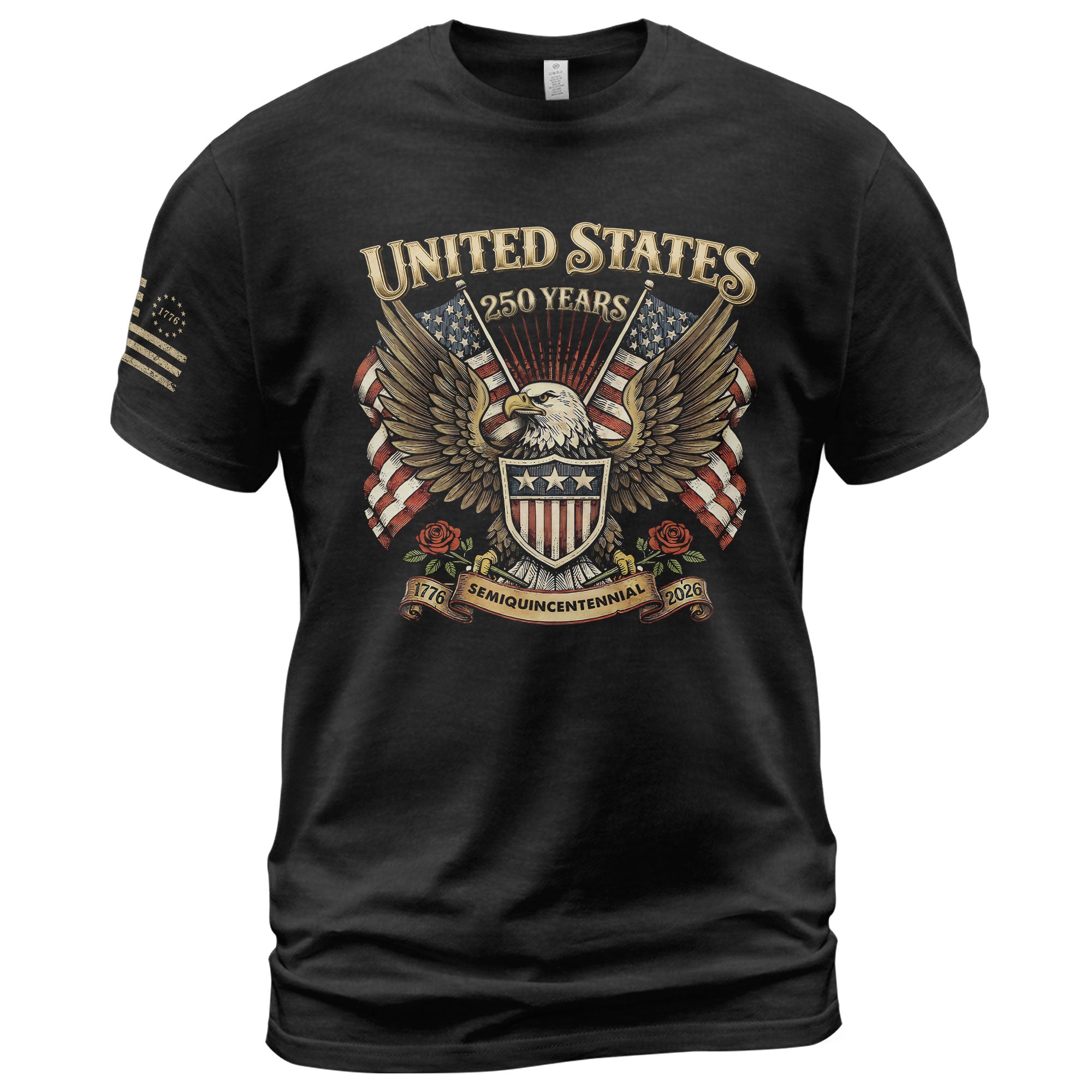 USA 250th Anniversary Shirt 1776–2026, Past and Present Freedom Tribute