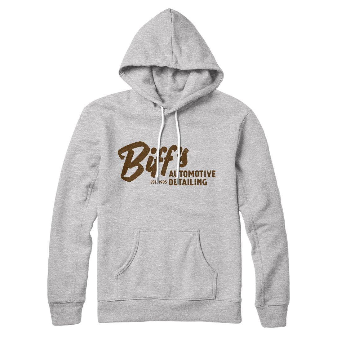 Biff's Auto Detailing Unisex Pullover Hoodie - Cotton Polyester Loose Fit