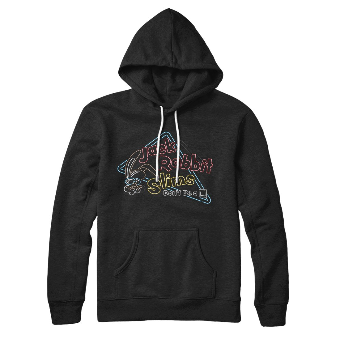 Jack Rabbit Slims Unisex Pullover Hoodie - Cotton Polyester Loose Fit Kangaroo Pocket
