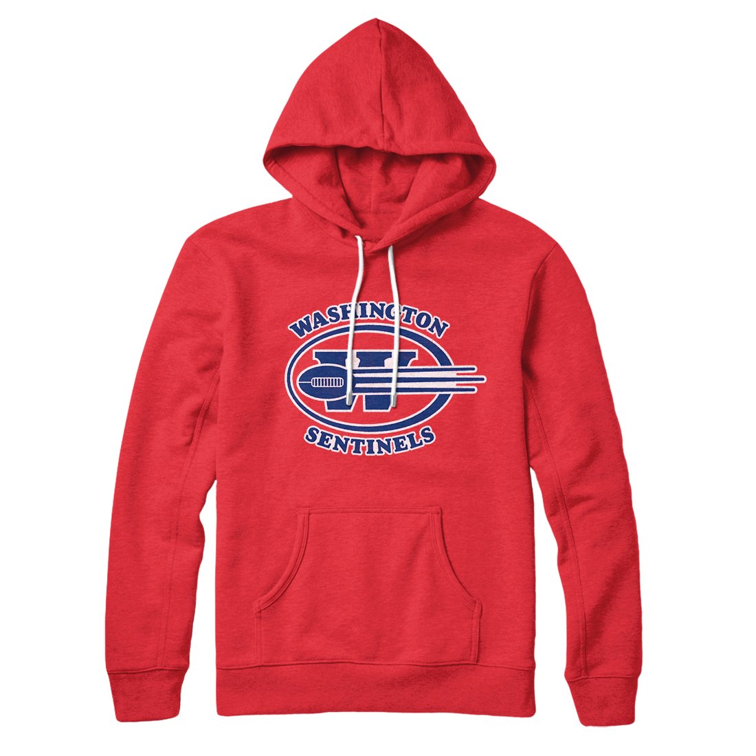 Washington Sentinels Unisex Pullover Hoodie - Cotton Polyester Loose Fit