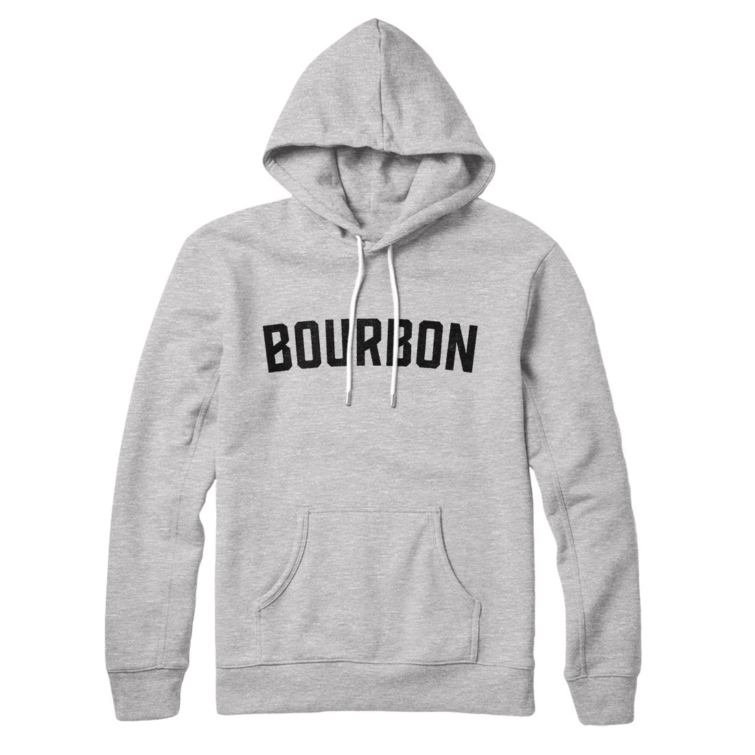 Bourbon Unisex Hoodie - Cotton Polyester Pullover with Kangaroo Pocket