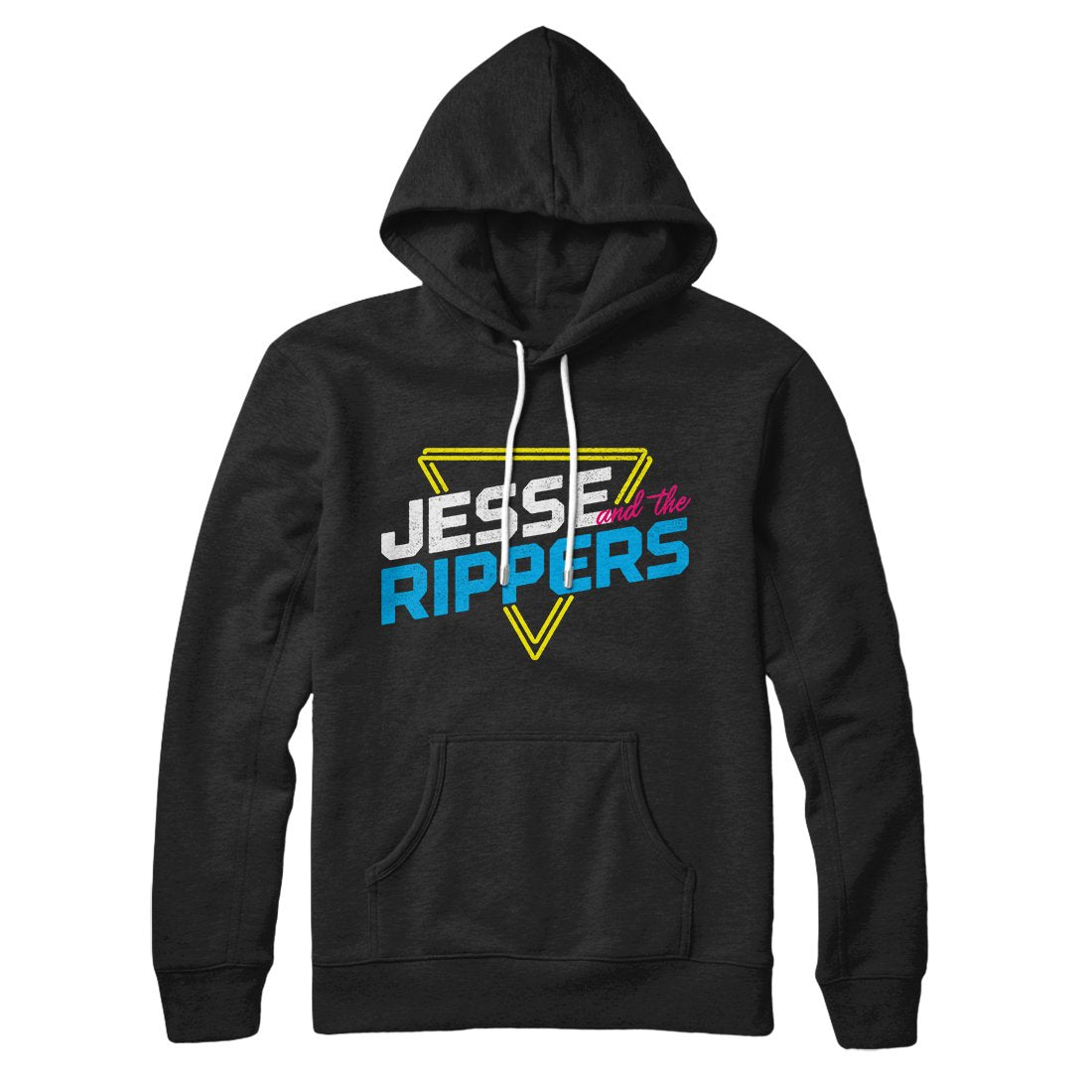 Jesse and the Rippers Famous Unisex Hoodie - Cotton Polyester Pullover with Kangaroo Pocket